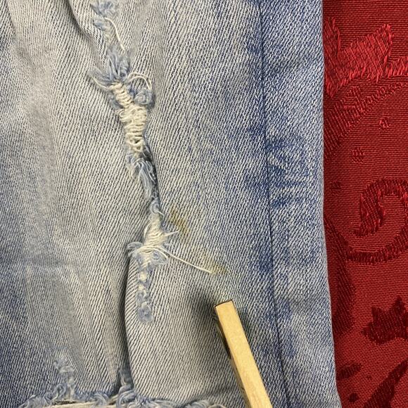 BKE Jeans Mens 30x29'' Short Bootleg Aiden Distressed Blue Denim Cowboy - Picture 10 of 16